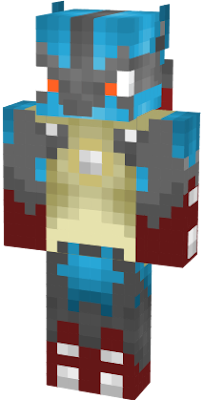 Lucario Shiny  Minecraft Skin