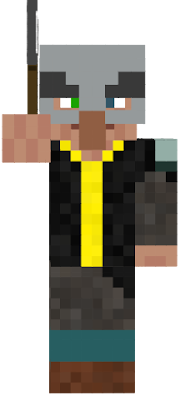 this boi hold axe (or crossbow) in the hand this is the strongest illager in the game