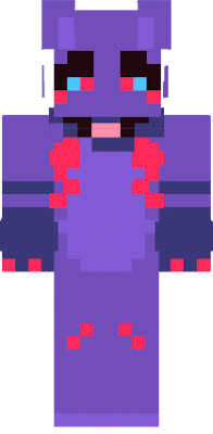 Kaiju Paradise: Slime Pup (Purple) Minecraft Skin