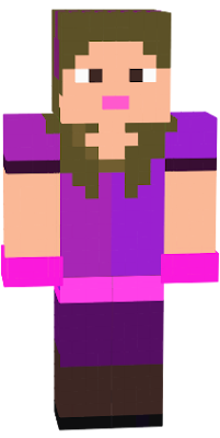 Evan made a skin for Piper.