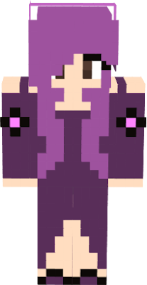 Epic purple styled girl