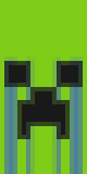 it´s a creeper that is crying :v