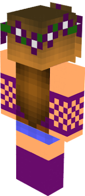 Sorry, there was a problem with the flower ring. Here is the finished/fixed skin.