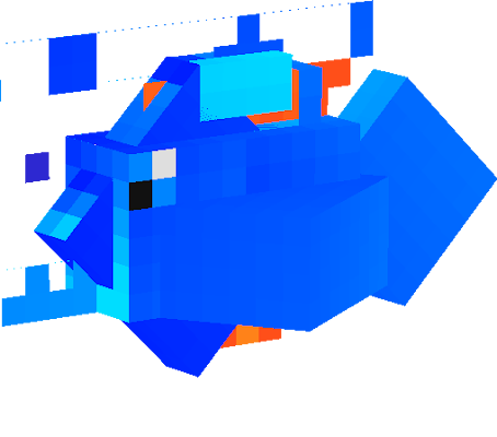 poisson bleu