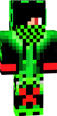 A neon green/black/red character that will show your need to kill creepers
