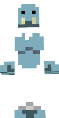 Skincraft! Minecraft Poki Yeti Skin! 