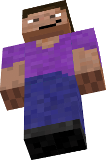 A draft of a better looking Minecraft skin.