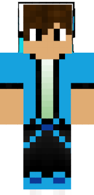 Daysuke roupa quase toda azul :D
