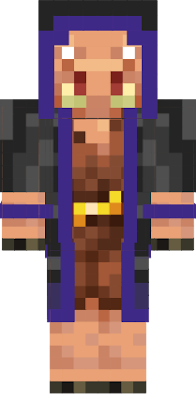 A phantom sixth Piglin leader who sits in an empty seat next to Pablo and Crag, who serve Philip, the Piglin Empire's emperor from Grand Intermission. He is the son of Great Kritten in Minecraft Legends Return of the Piglins and a descendant of the Seer from Minecraft Legends. He is a priest of the Piglin Necrogang, the Emperor's cult, and rules over the Crying Obsidian Tower.