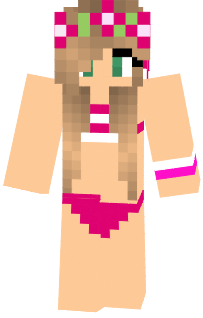 When i saw the video when they went swimming i did NOT like her swim suit so i make this one <3