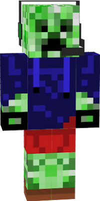 just a creeper skin i made for fun :T