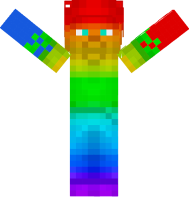 rainbow steve has had enough of this drama and he decided to show what true power really means... with rainbow steve unlocking these abilities, it allows him to shoot fireballs, summon lightning, summon giant balls of water and ice, fly, go invisible, teleport, and go really fast