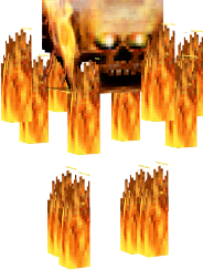 Spawns in the nether fortress, and when you get caught by them while your snooping around they'll launch a fireball at your face!