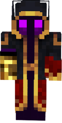 using assets of mage and redstone hand im madde a Thaumcraft:taint themed charecter