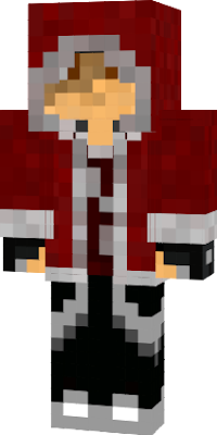A red rogue outfit for minecraft. A little modern rpg styled outfit.