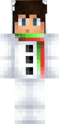 This is huahwi the snow man whith no glasses on