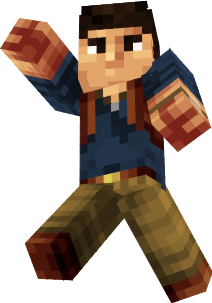 Nathan Nate Drake - Uncharted: Drake's Fortune Minecraft Skin