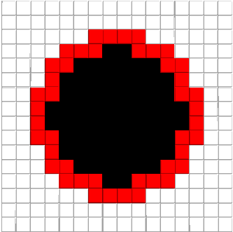 minecraft snowball pixel art