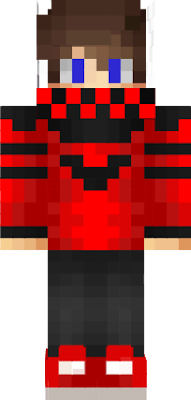 a pro minecraft skin that i made because i was bored.