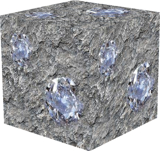 Realistic Diamond Ore | Nova Skin