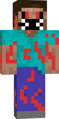 that is blood steve ant minecraft dungeons boss and eyes.exe and moufe is big and so scary steve