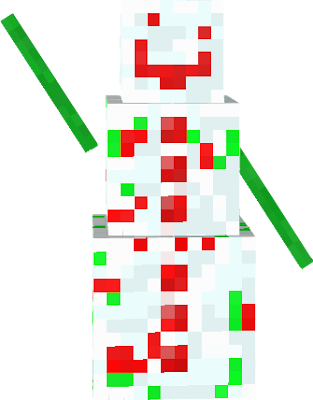 X-mas spotted snowman 2.