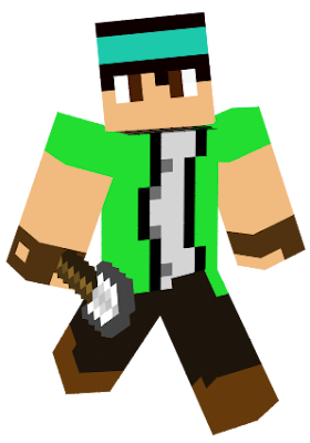 Hunter Pirate was a Enemy in Kirberation Online Pirate Skwyay: Minecraft Story Mode Edition, he holds his Quartz for Battle. His Leader Skiron was hiring them.