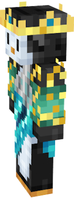 Aqua King Penguin With Crown Fixed