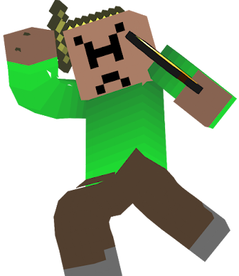 Super Minecraft Kid is angry because history teacher killed steve and chica.. but now is in revenge and he's ready for a battle