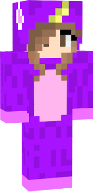 This is a skin that is a unicorn you can use like a Halloween costume <3