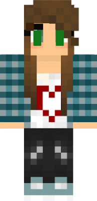 This is actually what I look like, but it's a pre-made skin I just tweaked.