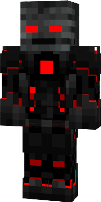 wither skeleton with red eyes