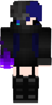 I just changed the hair from purple to blue ^^