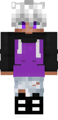 My oc as a minecraft character