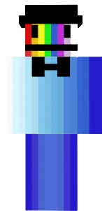 Kolleidascope has finally been filtered smoothly and his colors unscrambled. His body is a prism and filters light to create his face. Also a sweg bowtie.