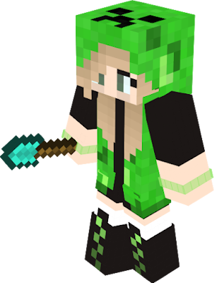 updated version of my old creeper skin