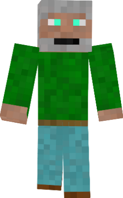My brother, (He's five years old) Made the name up, so I made an 'Old Man Guy' character. xD