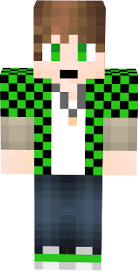 Its the normal skin of BajanCanadian but every red part is green