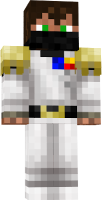 A mix between an admiral skin and the famous ender man hunter skin, albeit with my own touch.