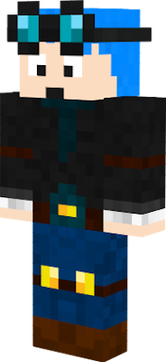 Dan colored his hair blue so I made a skin to match. Hope you guys like it!