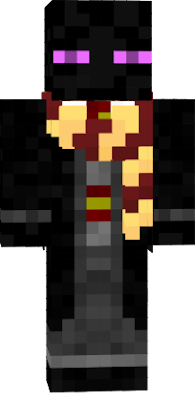 cool enderman with griffindor