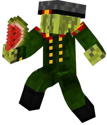 Watermelon guy from Touhoucraft server 2015.