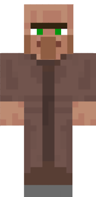 This is a villager from minecraft ENJOY!!!