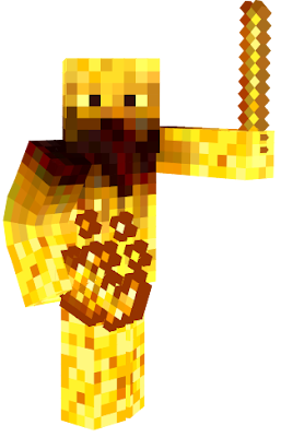 Blaze was a Enemy in Kirberation Online Pirate Skyway: Minecraft Story Mode Edition, he holds his Blaze Sword for battle. He toss Fires at the Heroes. When he was defeated. He burned into Glowstone Dust.