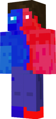 blue red man (I made this 3 hours)