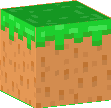 Grass Block, but Candy. For SweetCandy Texture Pack.