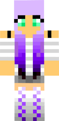 This skin is very girly and very pretty.Perfect for any girly minecraft player