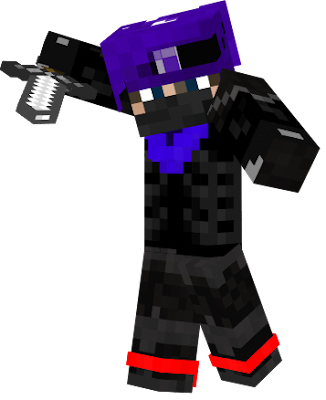 This is me in the FUTURE! Like it?! I know, right?! Purple-ish Hair? (Wow, that made more sense inside of my head...) Anyway, I am a Shinobi (Shinobi is the old word for Ninja)! Isn't that cool?! Anyway, yeah, sure, I AM freaking out, but, What can I say? I'm a teenager! I'm basically a kid.
