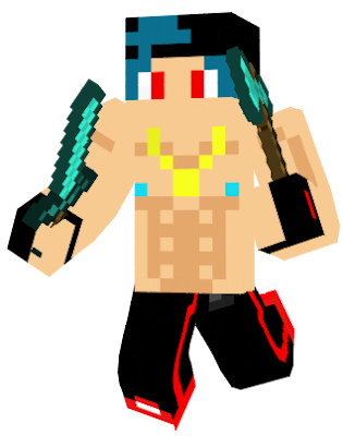 XD BRUH I MADE THIS SKIN IS RELY COOL BRO XD