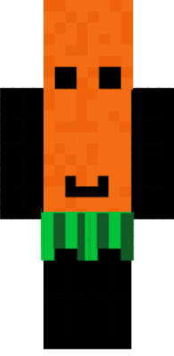 When i was wanting to make a skin i was looking around my room and i saw my carrot teddy so i made it into a skin